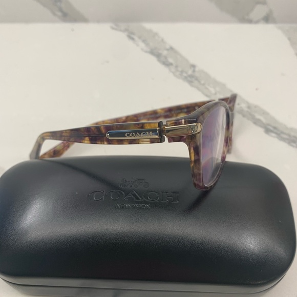 Coach HC 6065 Frame. Light Brown Confetti Tortoise - Picture 5 of 15